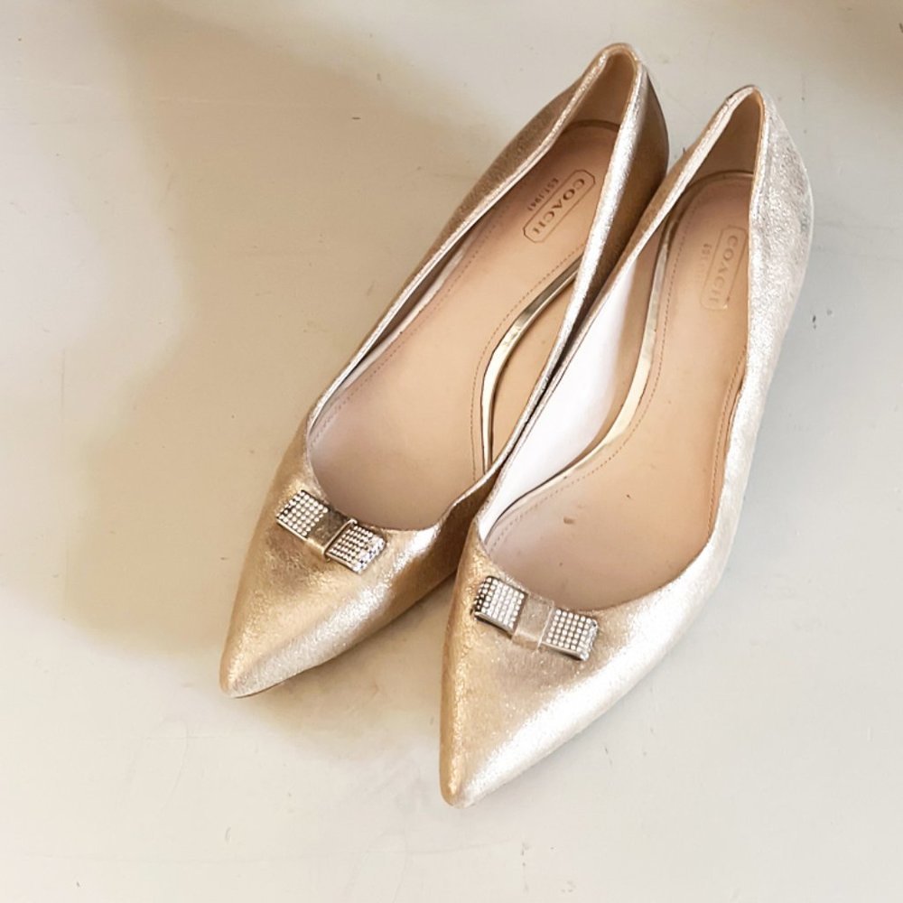 Coach Kitten Heels